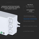 SENZOR PREZENTA 360gr IP20 300W 1-8m MICROUNDE