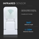 SENZOR PREZENTA 360gr IP65 1000W ORIENTABIL