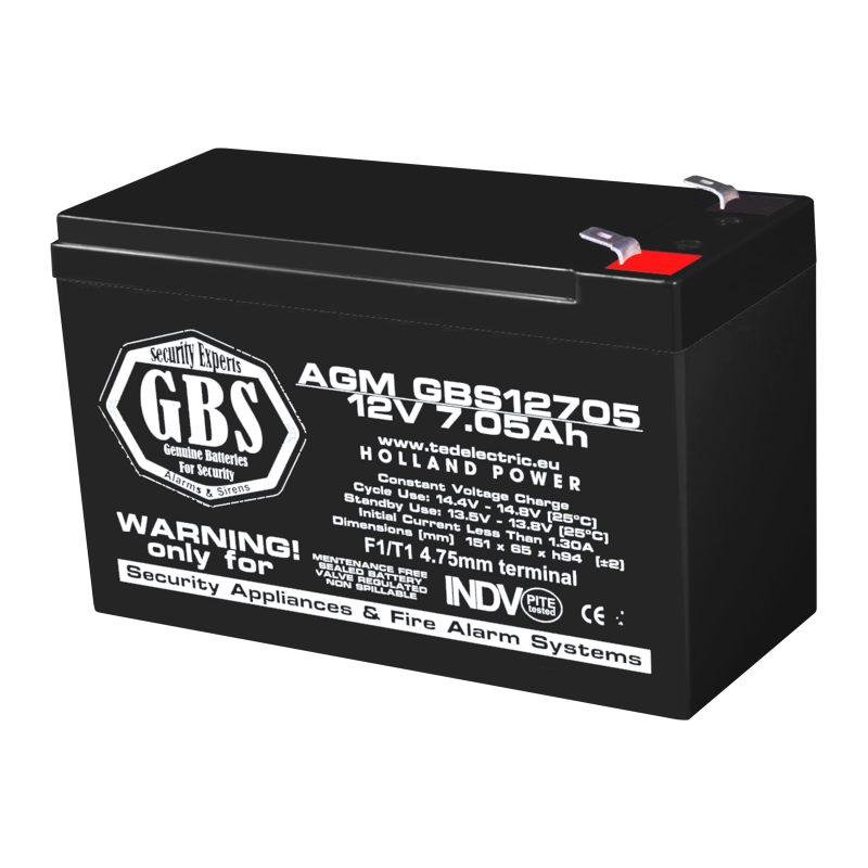 ACUMULATOR STATIONAR ETANS 12V 7A TED AGM