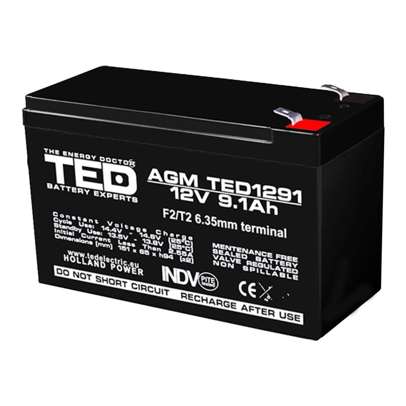 ACUMULATOR STATIONAR ETANS 12V 9.1Ah