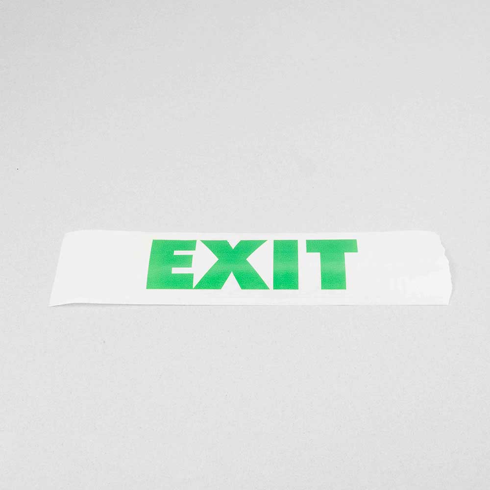 AUTOCOLANT EXIT 24x6cm