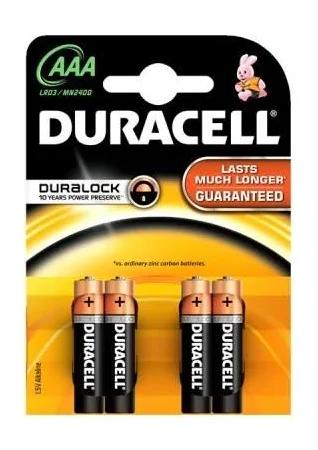 BATERII R3 DURACELL AAAK4