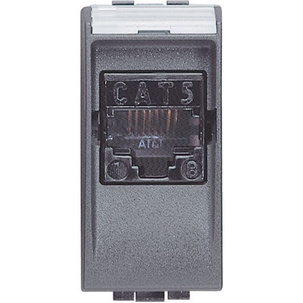BTC LIVING LIGHT ANTRACIT 1M PRIZA RJ45 CAT.5E L4261AT5