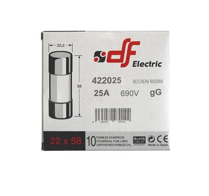 CH SIGURANTA FUZIBILA 22x58_125A 02-136
