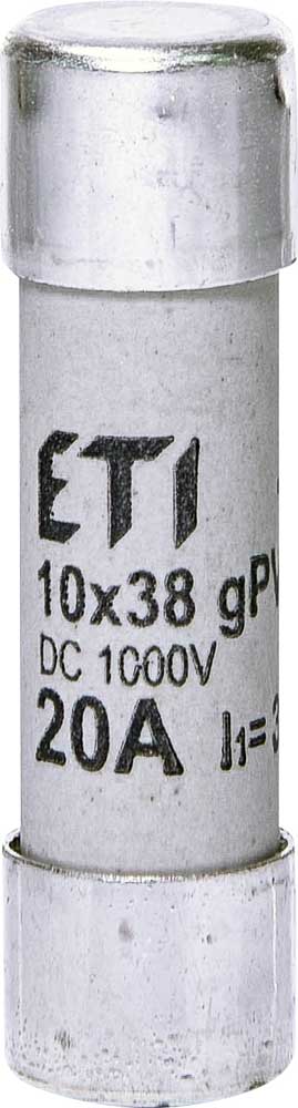 CH SIGURANTA FUZIBILA_ULTRARAPIDA 10x38 20A 1000V DC 002625085