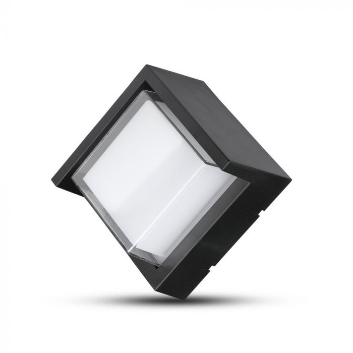 CIL ARH APLICA 3000W 6W 400 lm PATRATA NEAGRA D:133x67mm IP65 VT