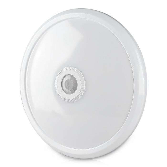 CIL PLAFONIERA SENZOR IP20 6400K 12W 900 lm ROTUNDA D:290x60mm ALBA