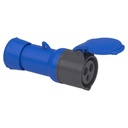 CUPLA PE FIR IND.2P+N 16A 220V PKF16M423