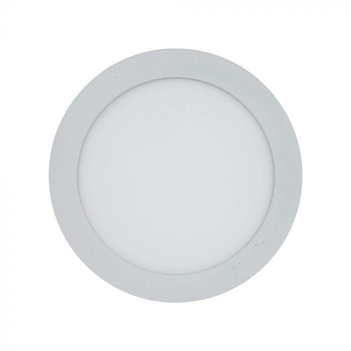 DOWNLIGHT CU LED 3000K 22W 1800 lm IP20 ROTUND D=240x12mm VT