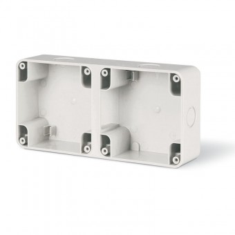 DOZA PT M95X2 (195X95) IP66 2 APARATE 137.102 SCAME