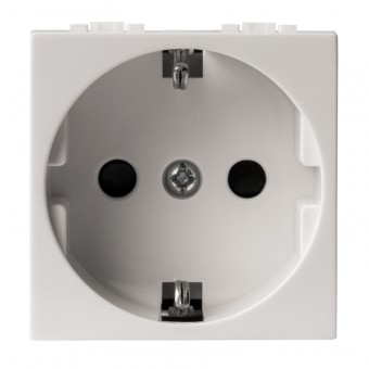 EVO 2M PRIZA SCHUKO 16A 2P+E ALBA 109.6407.W SCAME