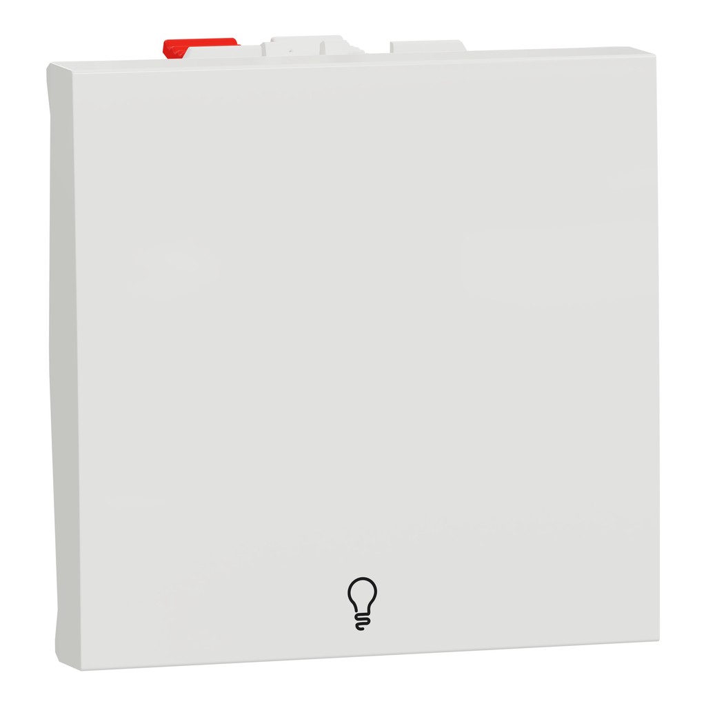 NEW UNICA 2M INTRERUPATOR REVENIRE LED ALB 10A NU320618L