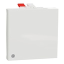 NEW UNICA 2M INTRERUPATOR SIMPLU 10A  ALB ANTIBACTERIAN NU320120