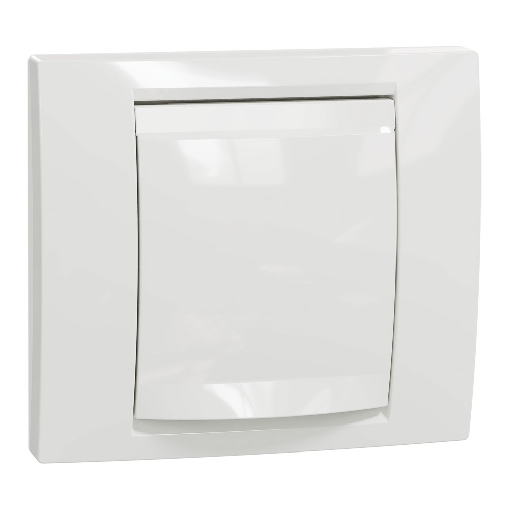 NEW UNICA PLACA+SUPORT 2 MODULE IP44 ALB NU044218