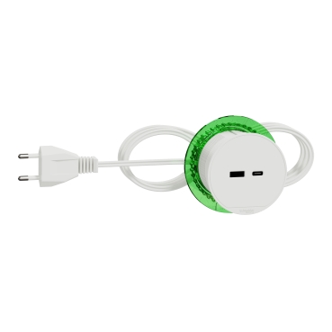 NEW UNICA SYSTEM XS PRIZA BLAT USB A+C INS44008