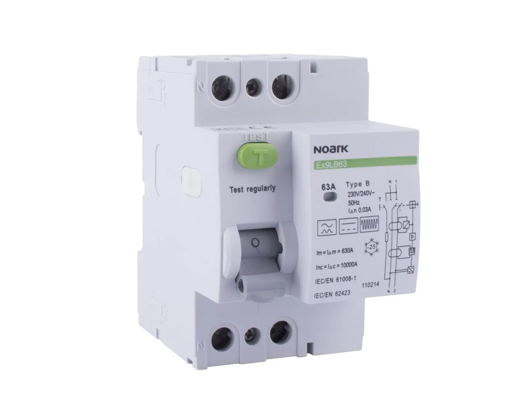 NOARK 1P+N 25A DIFERENTIAL B 30mA AC 10kA 110212