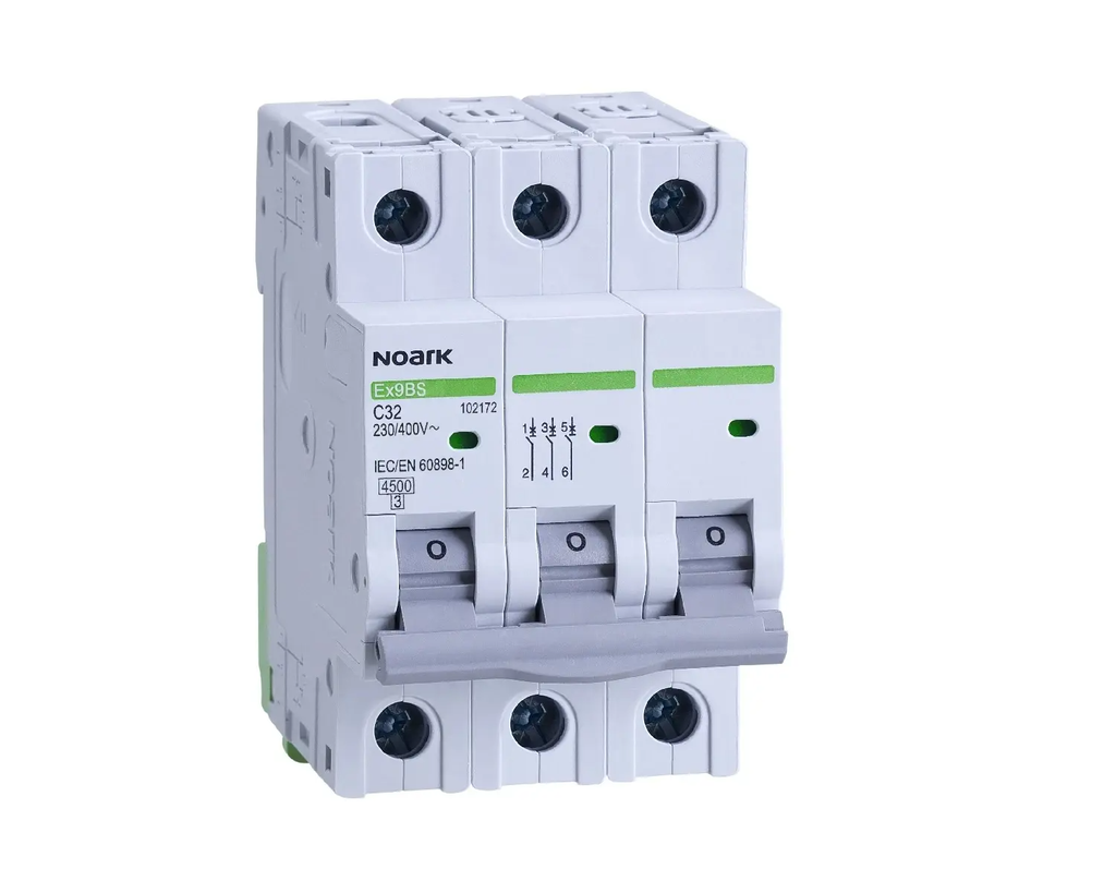 NOARK 3P 32A C 4.5kA Ex9BS 102172
