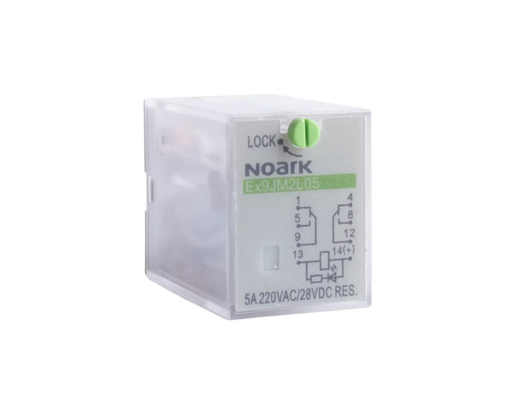 NOARK RELEU PLUG-IN 5A 230V AC 2 CONTACTE EX9JM2L05