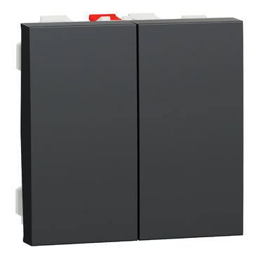 NU ANTRACIT 2M INTRERUPATOR CAP SCARA DUBLU 10A NU321354