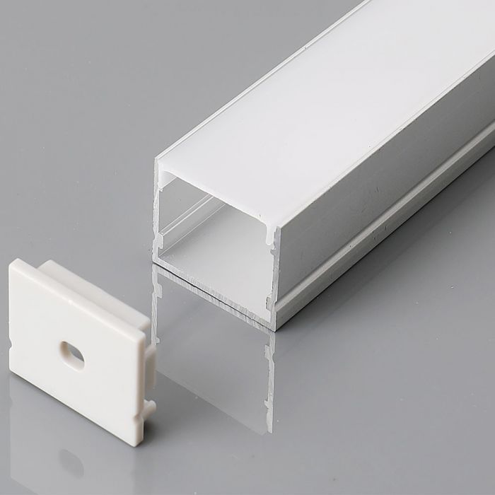 PROFIL LED IN KIT CU DISPERSOR 30x20mm (2ml/buc)