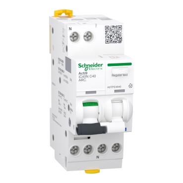 SCH AFDD 1P+N 25A C  MCB+DISP.DETECTIE ARC ELECTRIC 40A C  IC40N A9TPE4640