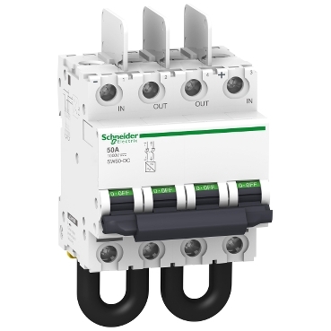SCH C60PV-DC B 2P 50A 3kA 1000Vdc A9N61699
