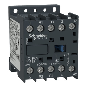 SCH CONTACTOR 2P+2R SURUB 220 230V 5 LC1K09008M7