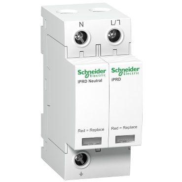 SCH DESCARCATOR 1P+N iPRD20 20 kA 350V A9L20500