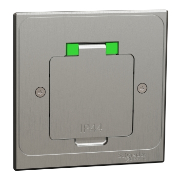 SCH DOZA PARDOSEALA METAL CU PRIZA 2P+E IP44 INS52100