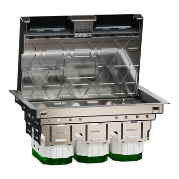 SCH DOZA PARDOSEALA SUPORT METALIC IP20 12 MOD INS52123