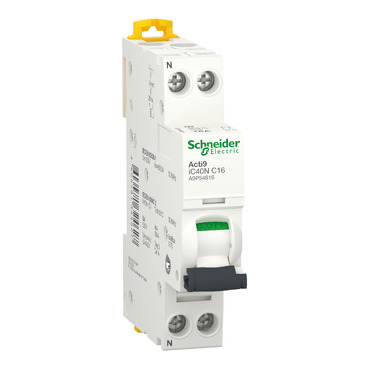 SCH IC40N 1P+N 16A C 6KA/10KA A9P54616