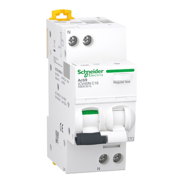 SCH IC40N VIGI 1P+N 16A C 6KA 30mA AC RCBO A9DE3616