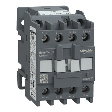 SCH TVS CONTACTOR 18A 220Vca 7.5KW 400V 1NO LC1E1810M5
