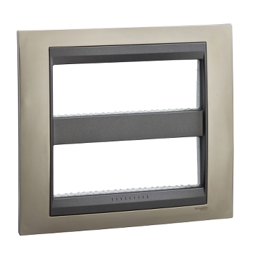 SCHUC RAMA 2x6 CROM GRAFIT/NICHEL MAT MGU49.426.239