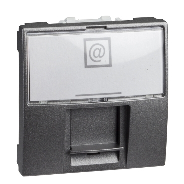 SCHUG MEC. 2M PRIZA DATE UTP CAT5e MGU3.411.12 GRAFIT