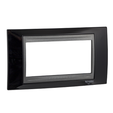 SCHUMG PLACA 4 MODULE NEGRU  RODIU/GR MGU66.104.293