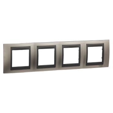 SCHUMG RAMA CVADRUPLA MGU66.008.239 NICHEL MAT-GRAFIT