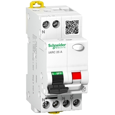 SCH_AFDD iARC 1P+N 25A DISP.DETECTIE ARC ELECTRIC A9FDD225