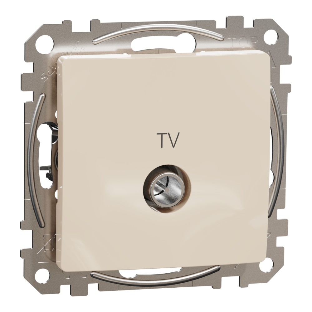 SEDNA DESIGN BEJ PRIZA TV INTERMEDIARA 7DB SDD112474