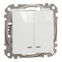 SEDNA DESIGN COMUTATOR 10AX LED ALB SDD111105L