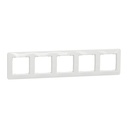 SEDNA DESIGN RAMA 5 POSTURI ALB SDD311805