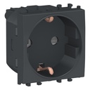 STYL NEGRU 2M PRIZA 2P+E, OBTURATOARE LMR5210003