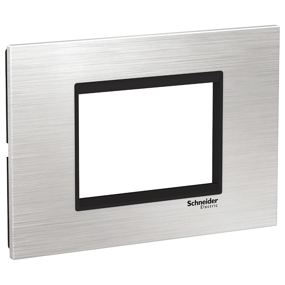 STYL PLACA INOX 3M ARGINTIU/NEGRU LMR7663035