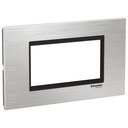 STYL PLACA INOX 4M ARGINTIU/NEGRU LMR7664031