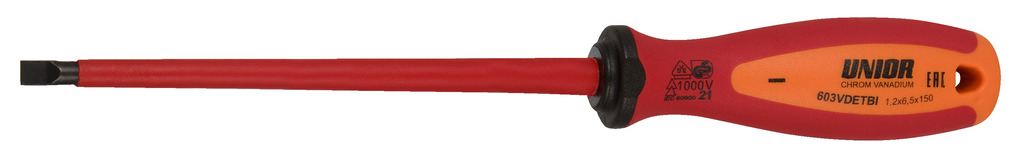 UNI SURUBELNITA DR. TBI 0.8x4.0x100 ROSIE 1000V 616439