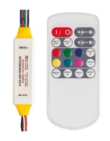 URMET CONTROLER PROFESIONAL RGBW P5RGBWRF