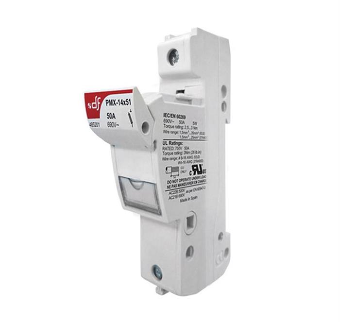 DAB SEPARATOR CU FUZIBILI 1P 50A 14x51MM 02-148