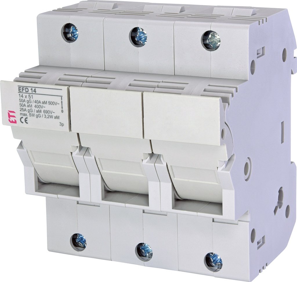 DAB SEPARATOR CU FUZIBILI 3P 14x51MM 2560004