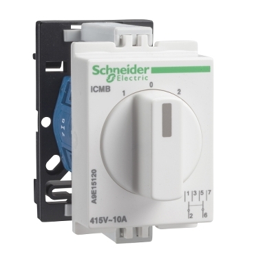 SCH COMUTATOR PE SINA 10A 2P 415VAC 1-0-2 A9E15120