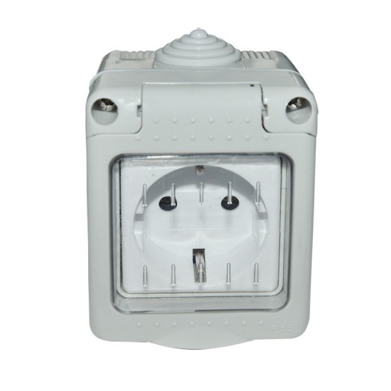 HZ IP55 PRIZA SIMPLA PT SPN